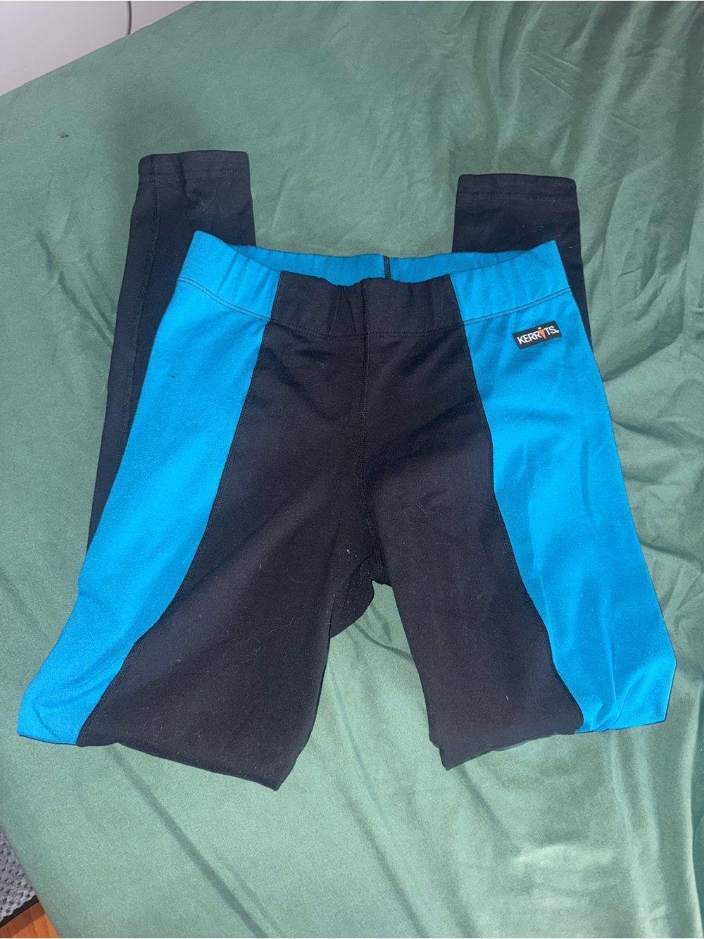 Kerrits Black and Blue Performance Riding Pants - ladies medium
